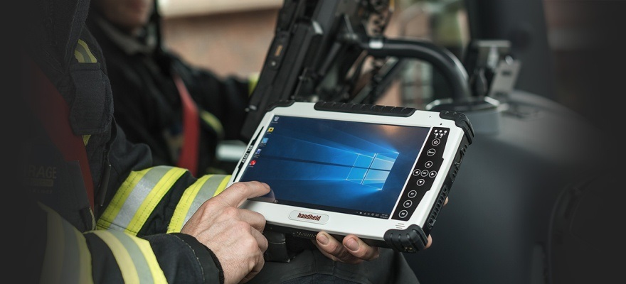 HandHeld Algiz 10X - Windows 10 ipari tablet PC