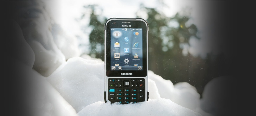 HandHeld Nautiz X4 - Windows Mobile ipari PDA